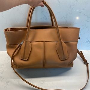 TOD’S bag - tan leather - authentic
